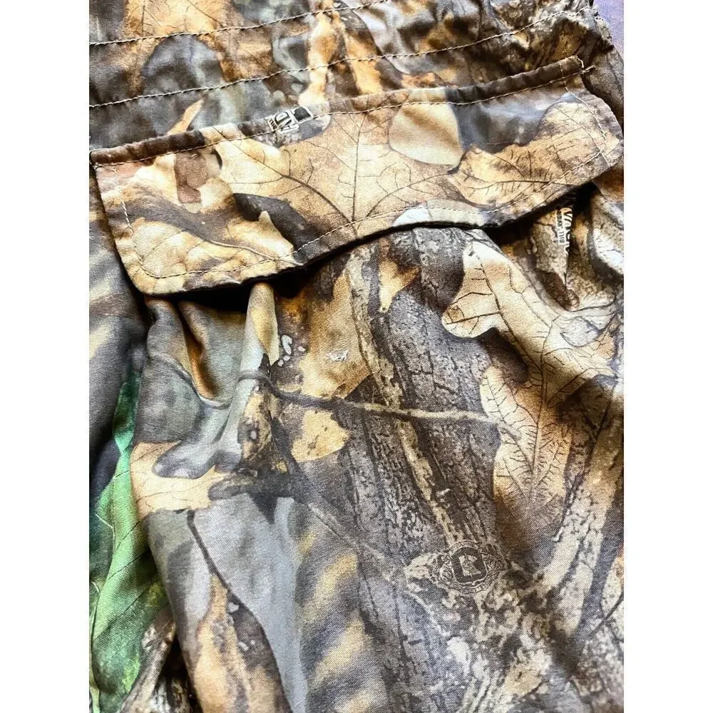 Mad Dog Silent Shawdow Dry Gear Full Zip Hunting Jacket Mens Size M